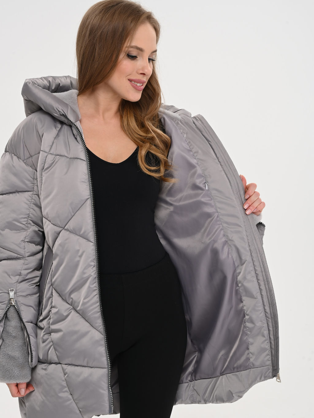 КУРТКА М-547 СТАЛЬНОЙ - А+б коллекция фото 11