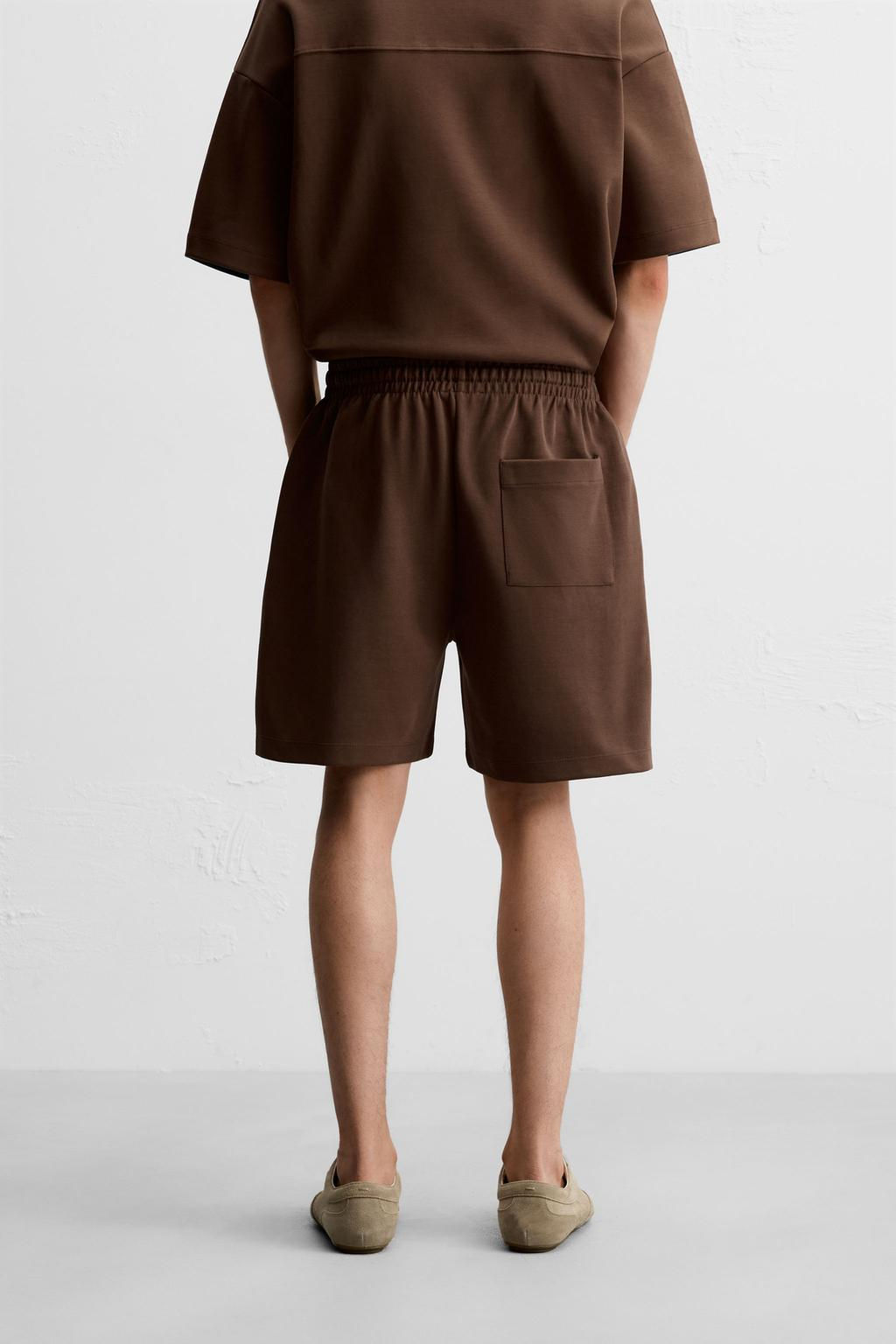 TECHNICAL TEXTURED BERMUDA SHORTS - Zara фото 18