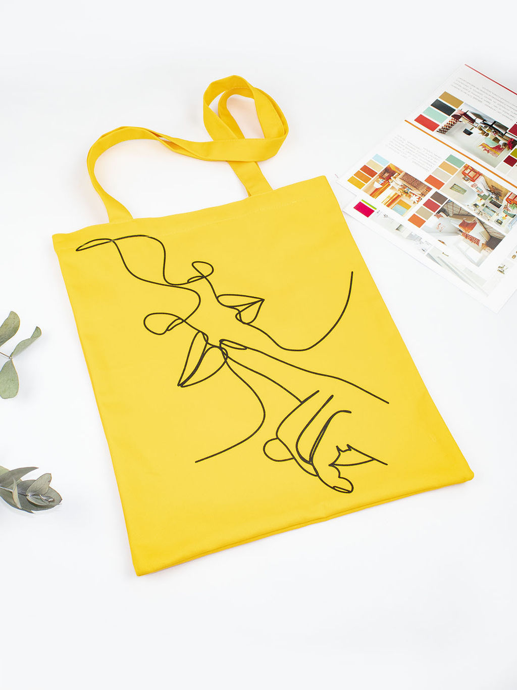 Сумка-шоппер цв. Желтый