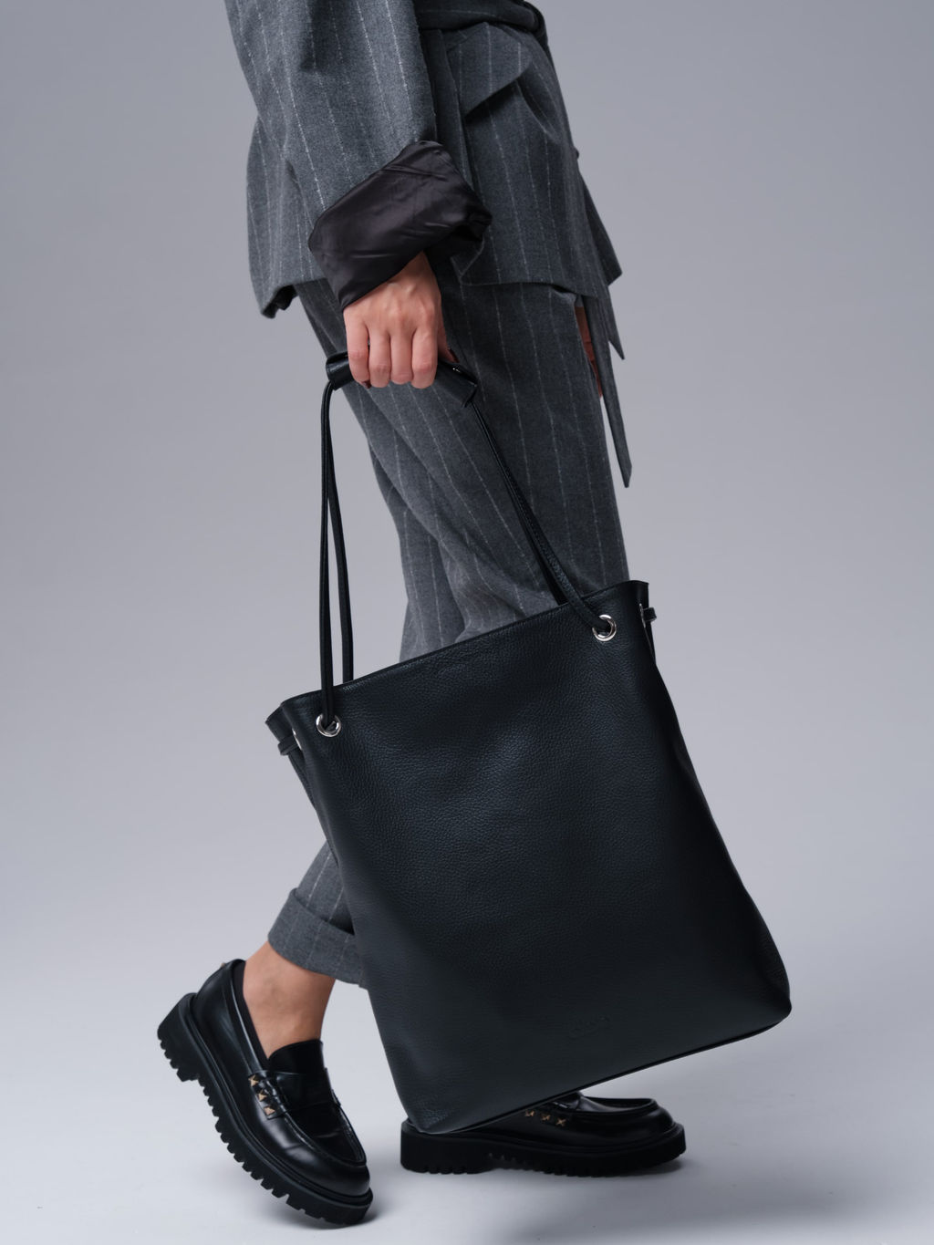 Кожаная сумка Ann DBR 31228 черный фото 8