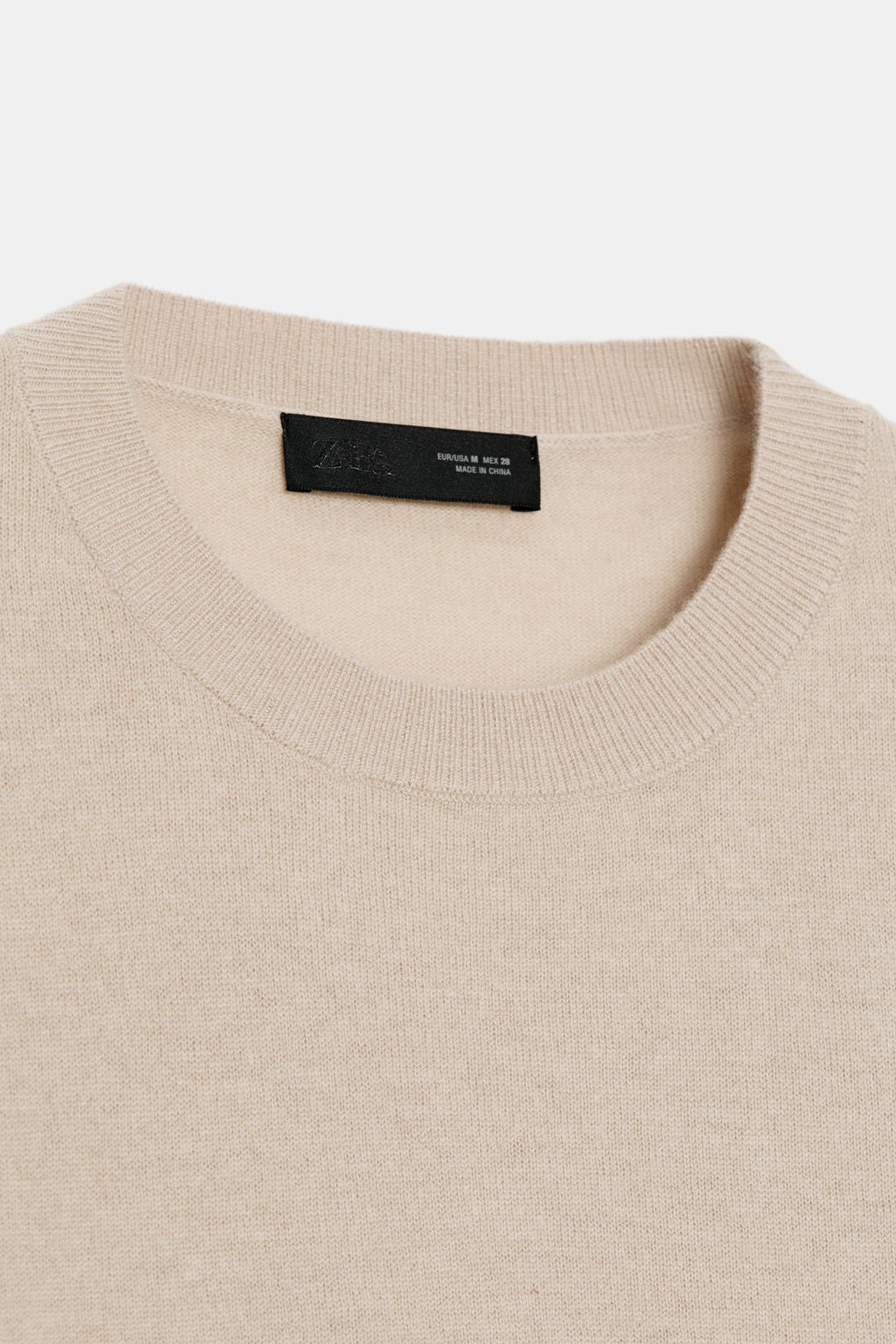 100% EXTRA-SOFT WOOL JUMPER WITH LONG SLEEVES - Zara фото 7