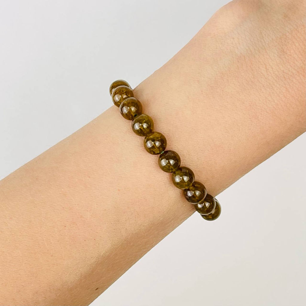 Серьги из Граната 18 см