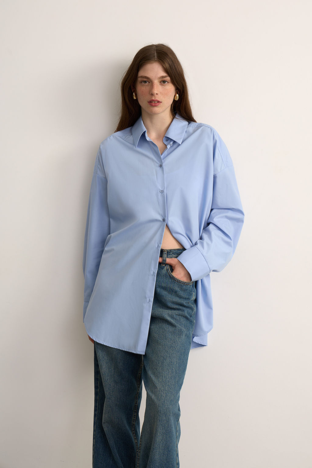 Рубашка оверсайз - Mollis фото 3