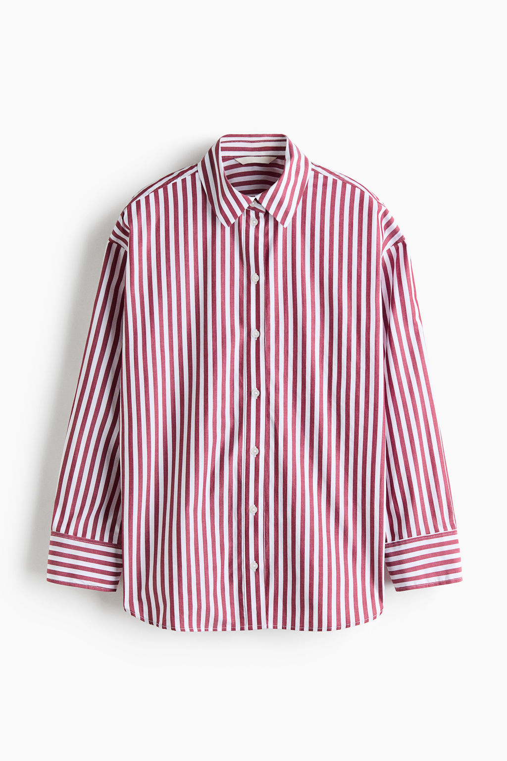 Camisa oversize de popelina - H&m фото 3