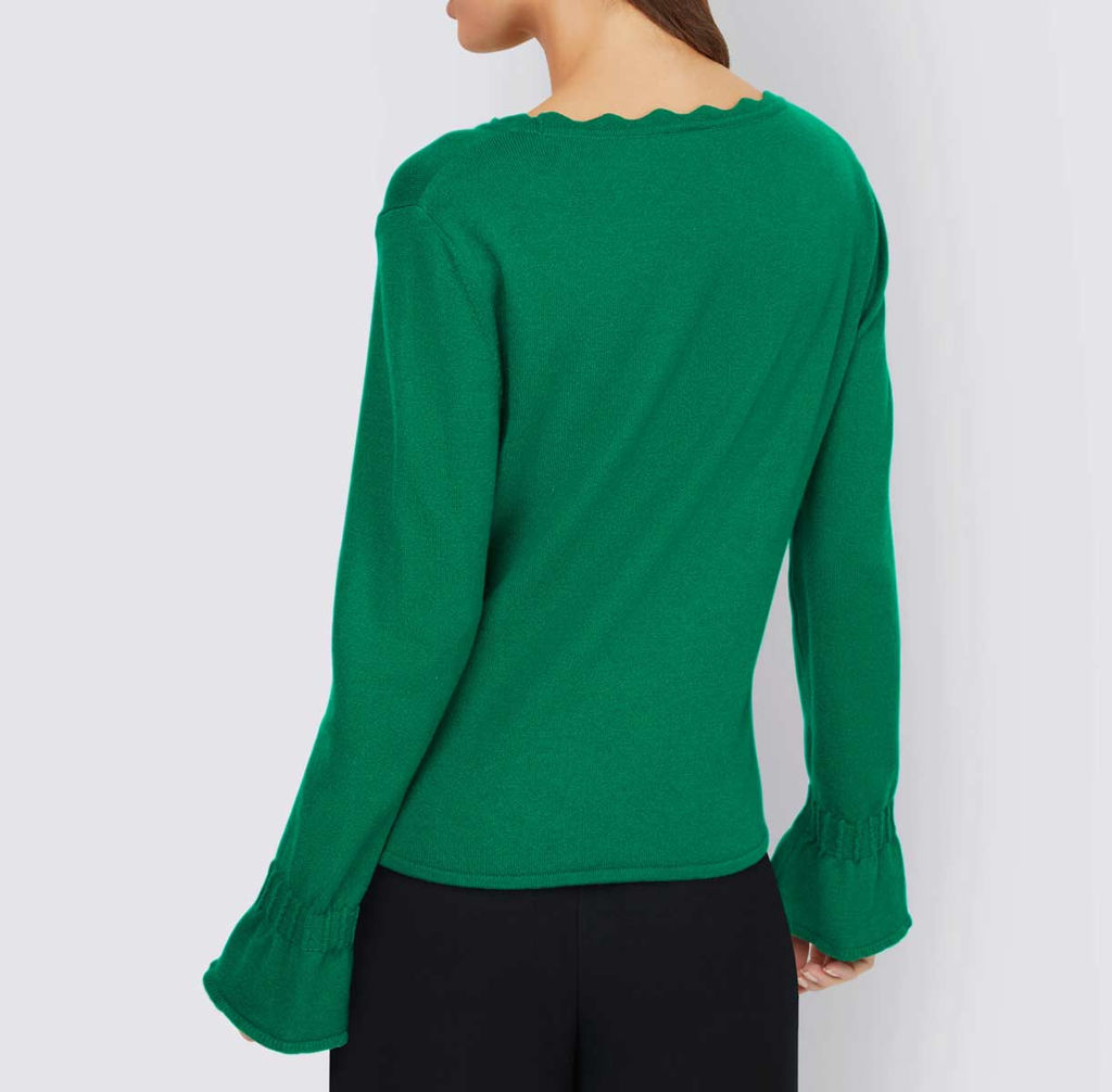 Пуловер, зеленый - Ashley brooke фото 4