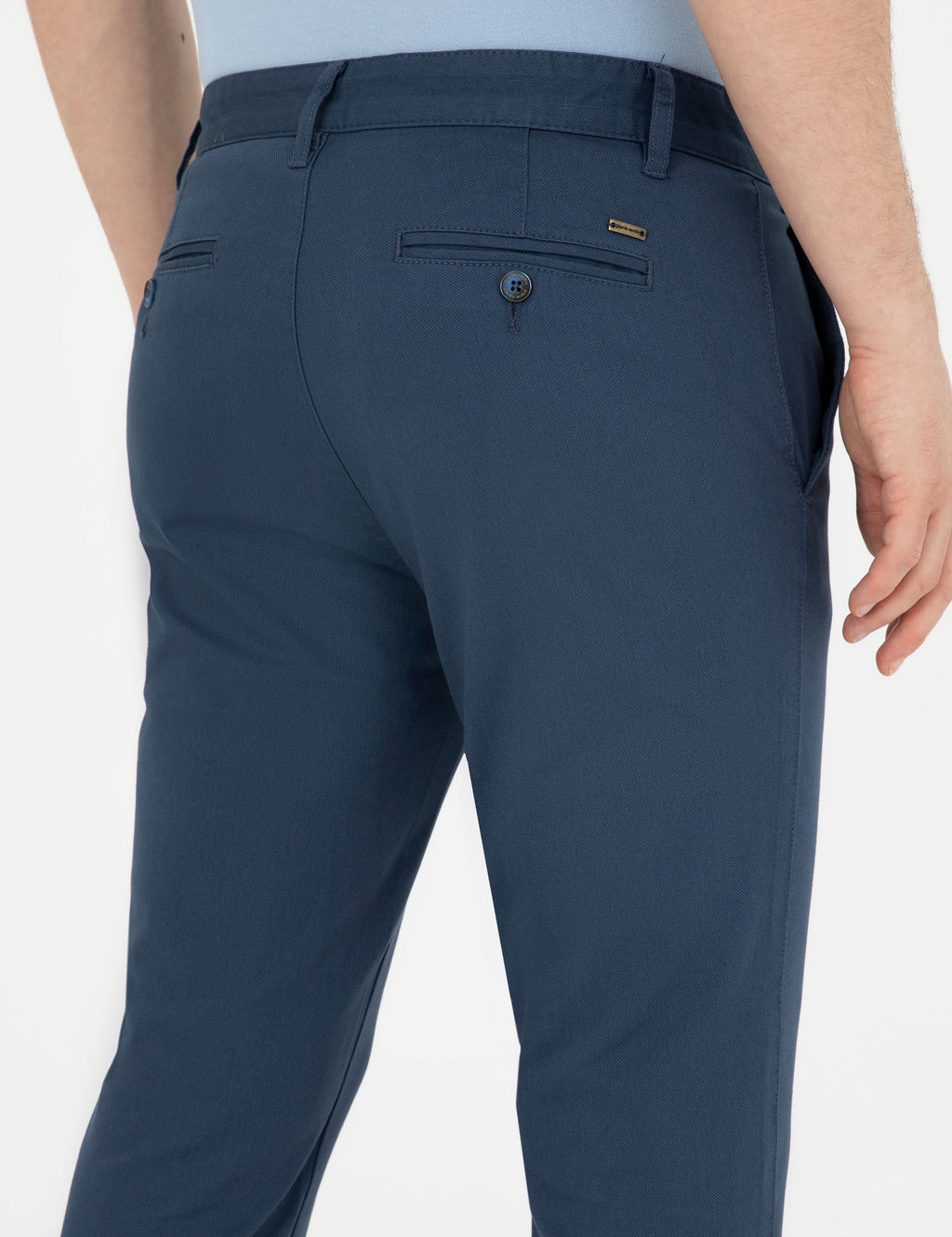 _ndigo Arm_rl_ Slim Fit Kanvas Pantolon