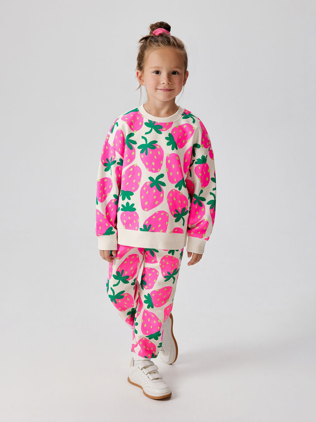 ACOOLA / Джемпер детский для девочек Carife_sw молочный фото 3