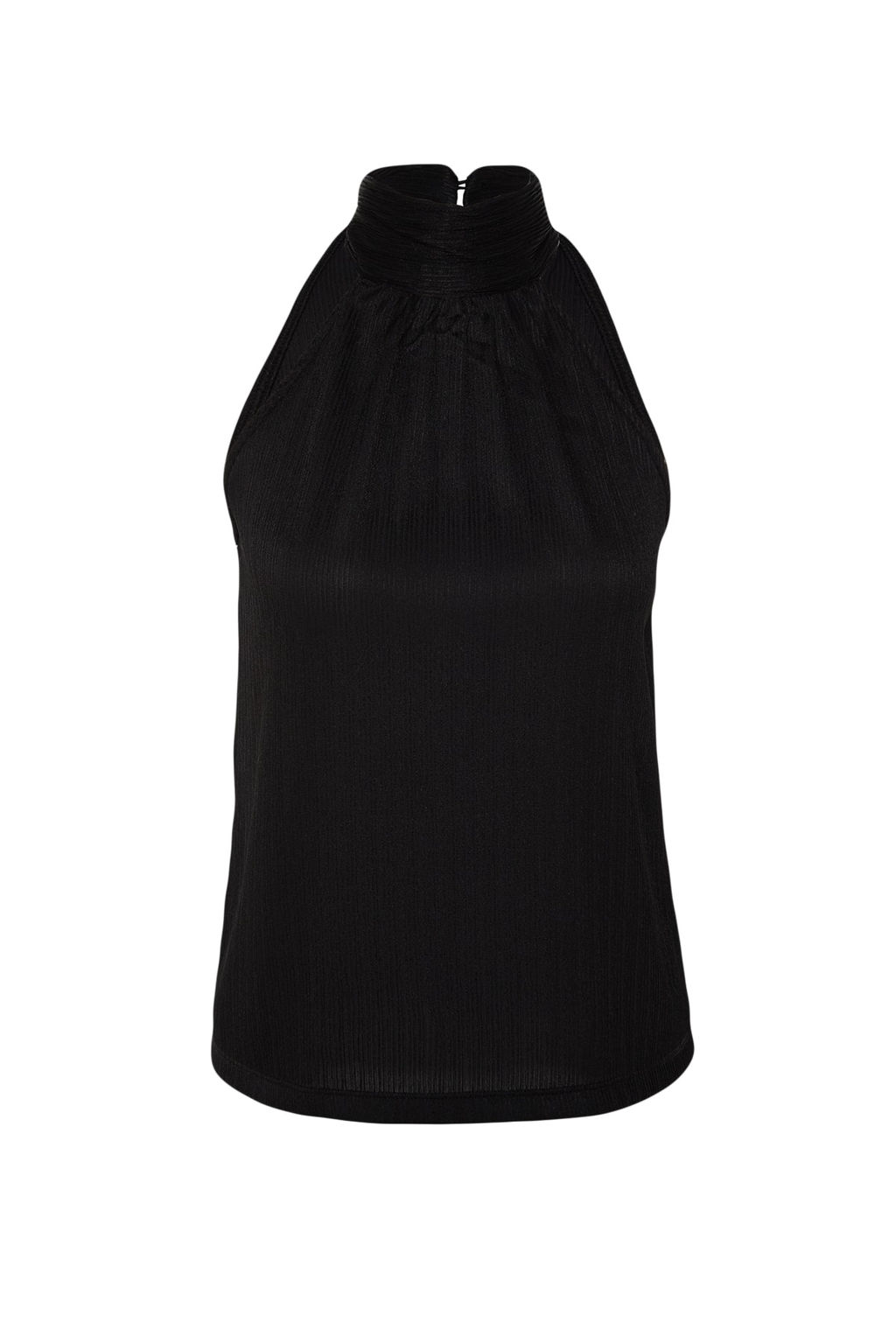 Trendyolmilla Mint Regular/Normal Kal?p Dik Yaka Fit Pilise Esnek Orme Bluz TWOSS23BZ00952 фото 19