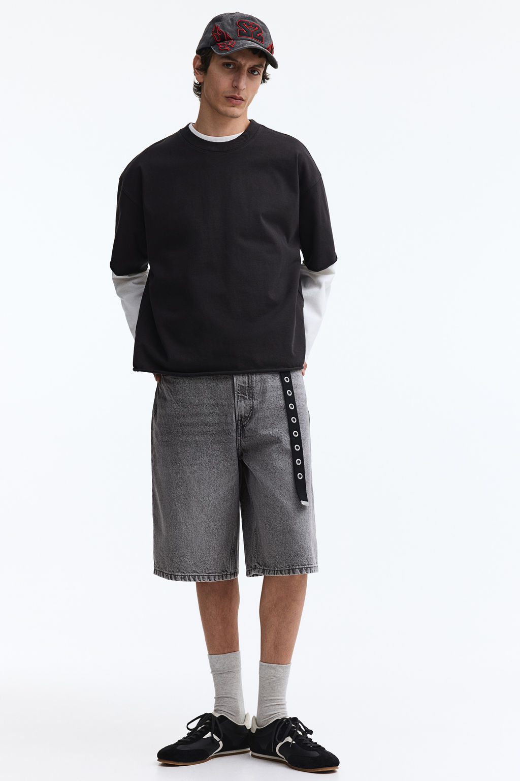 Vaquero corto Baggy - H&m фото 9