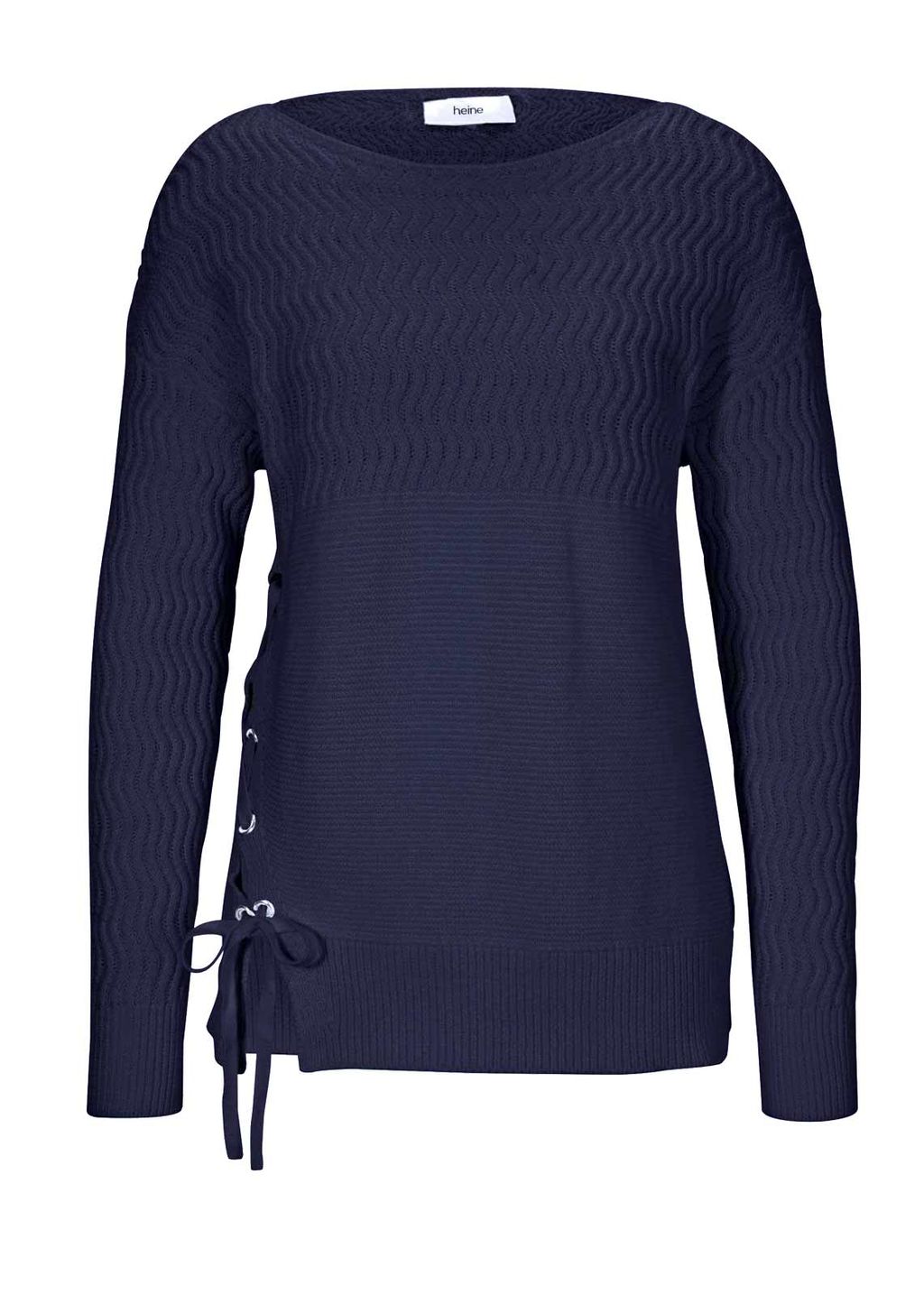 Пуловер, синий - Heine фото 2
