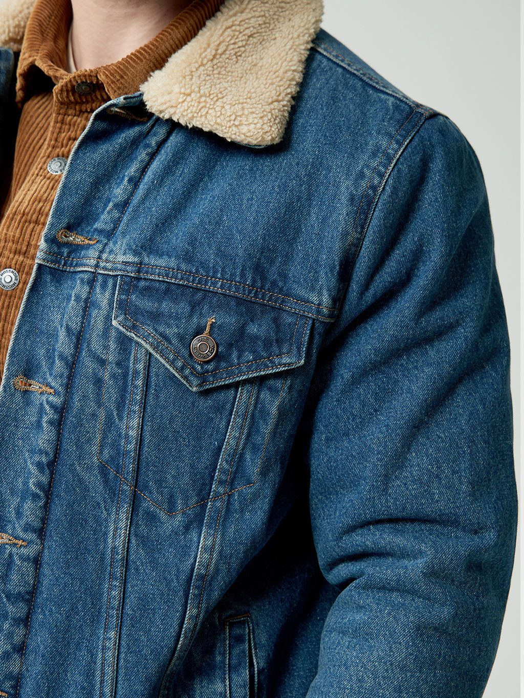 Мужская джинсовая куртка - Mossmore фото 61