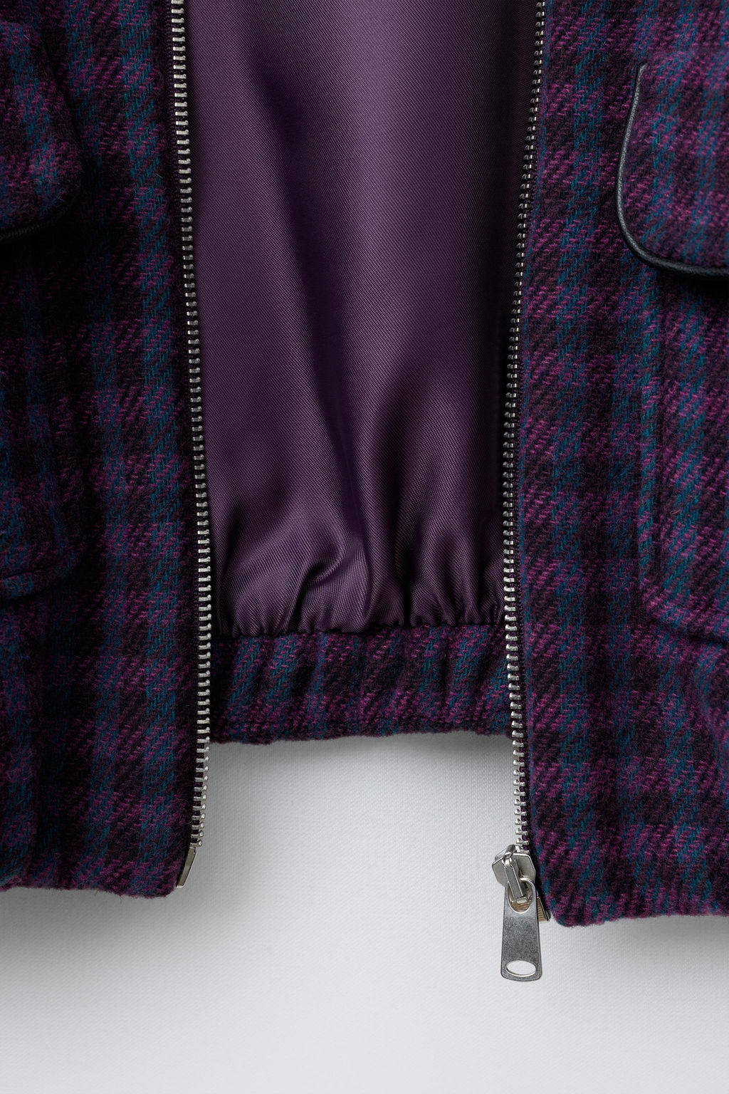 GINGHAM CHECK JACKET - Zara фото 7