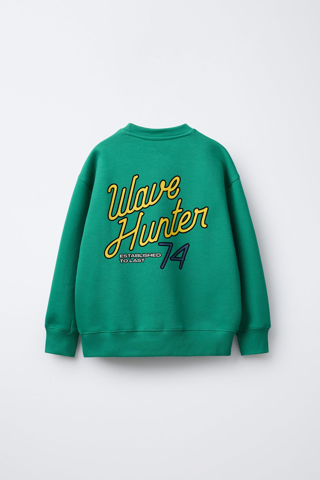 FLOCK PRINT SWEATSHIRT - Zara фото 2