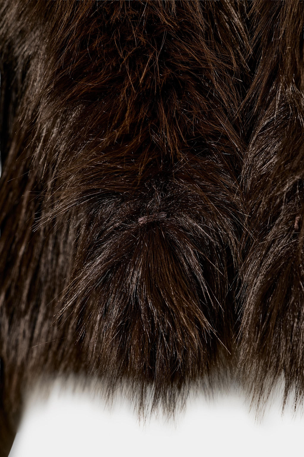 SHORT FAUX FUR COAT - Zara фото 14