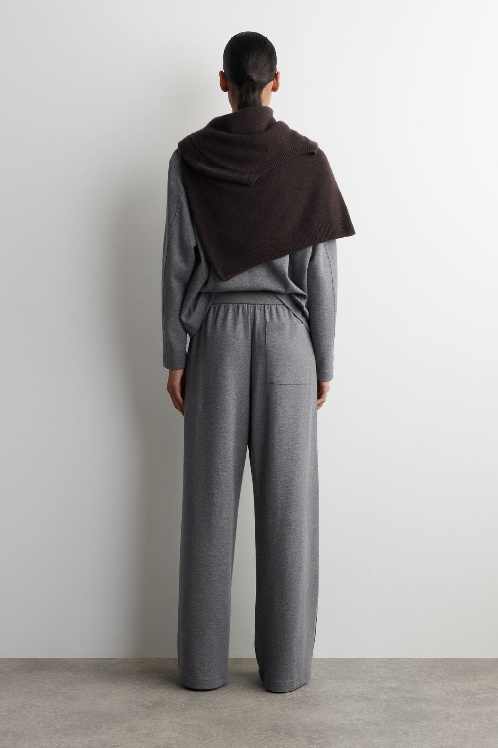 JOGGERS WIDE LEG DE ALGOD?N - H&m фото 5