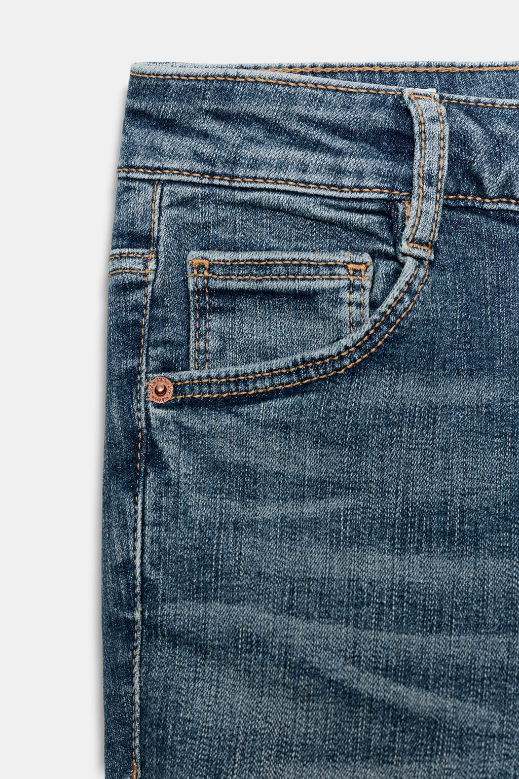 TRF HIGH-WAIST SKINNY JEANS - Zara фото 17