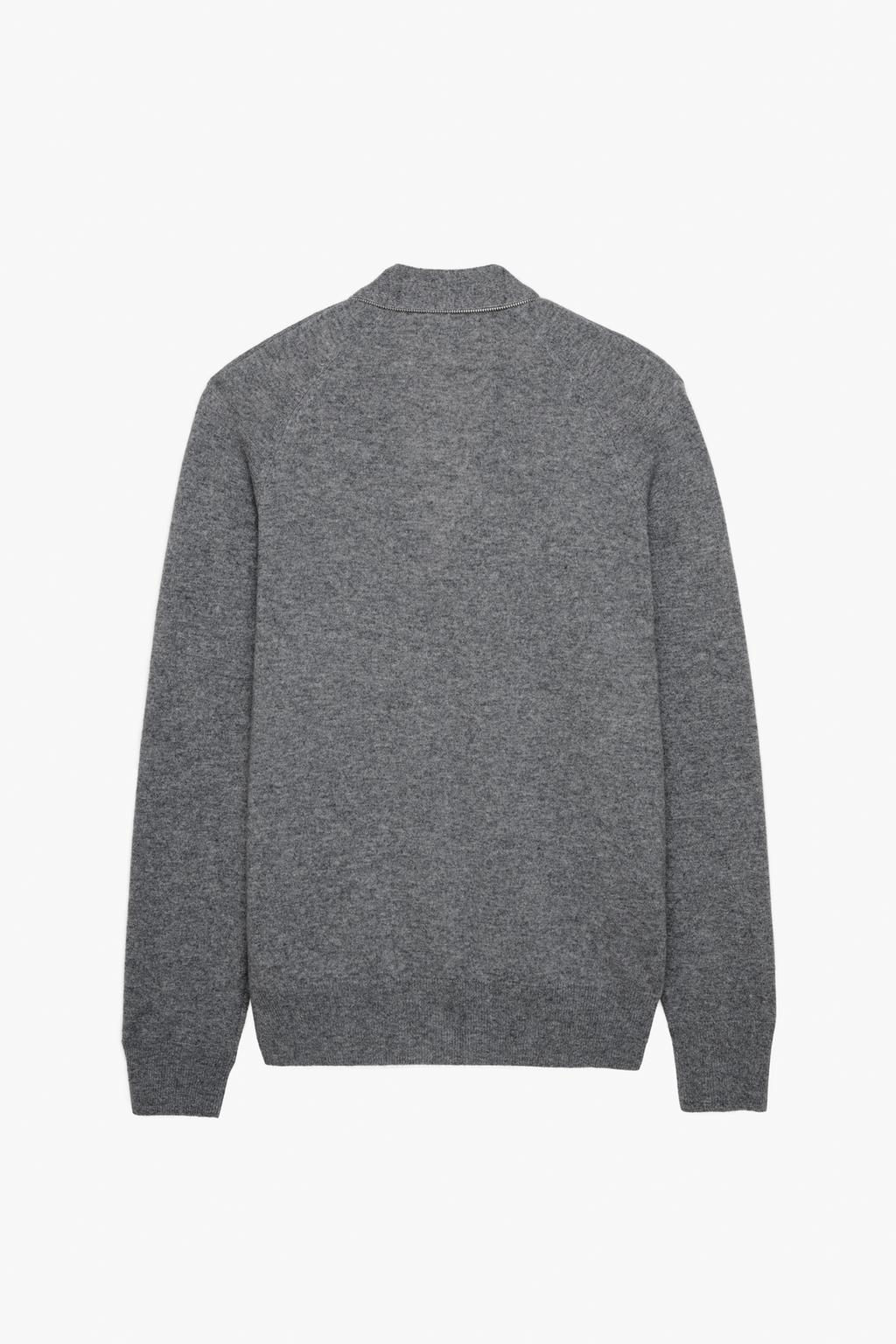 WOOL ZIP-UP SWEATER X STEFANO PILATI - Zara фото 2