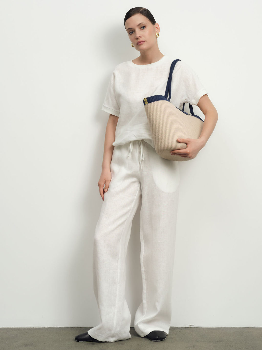 Брюки женские 52104-БР белые