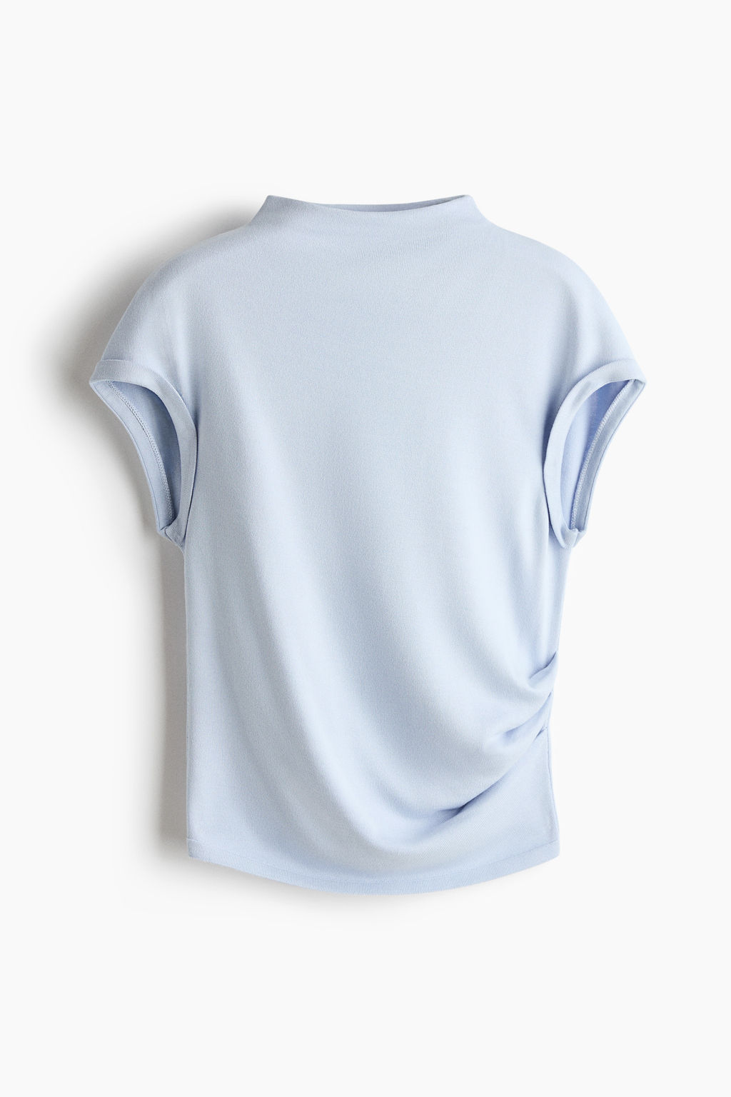 Top drapeado en punto fino - H&m фото 3