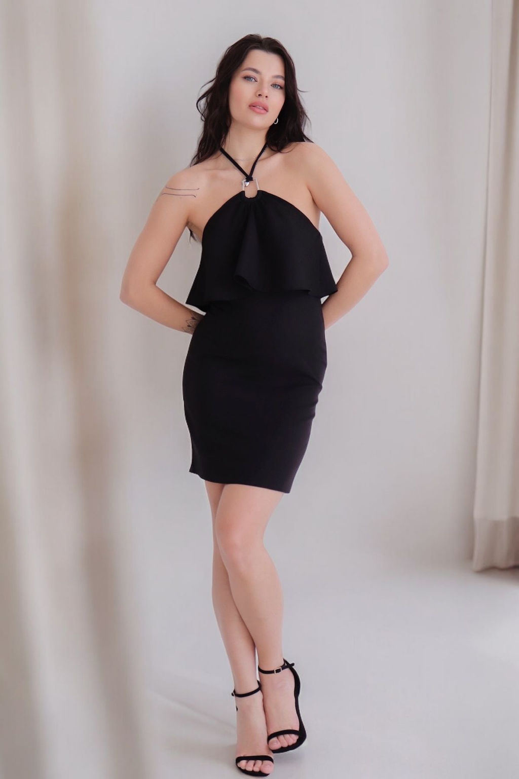 11647 Платье чёрное - Martichelli фото 9