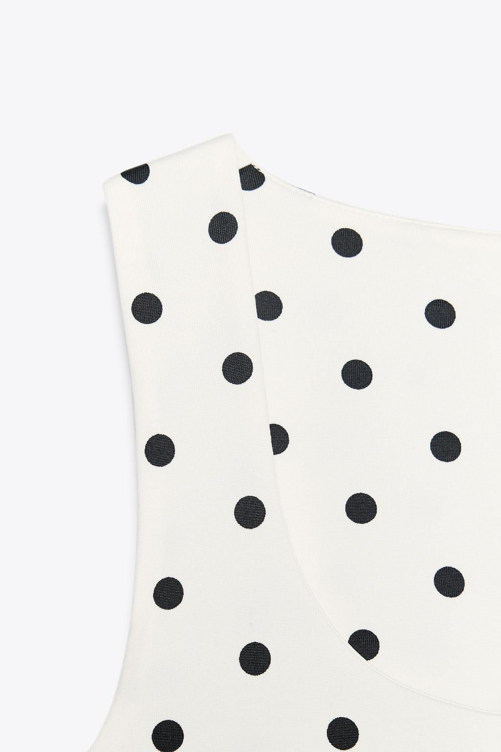 POLYAMIDE TOP WITH WIDE STRAPS - Zara фото 32