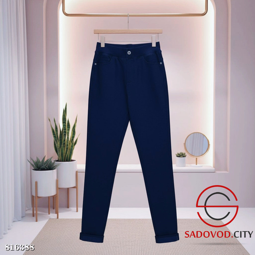 Джеггинсы женские с флисом внутри