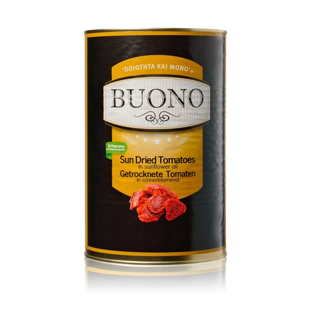 Томаты сушеные в масле 4100г жесть