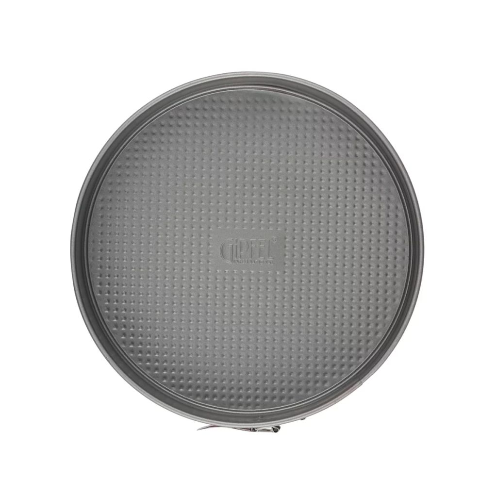 51056 GIPFEL Набор из 2 разъёмных форм для выпечки KAPRI 24x6,5см и 24x6,5см с антипригарным покрытием. Материал: углеродистая сталь. Цвет: красный/серый.  фото 6