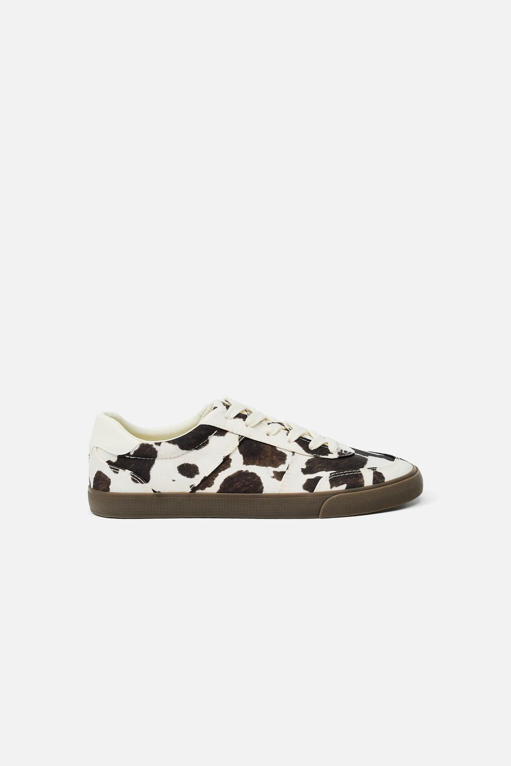ANIMAL PRINT TRAINERS - Zara фото 8