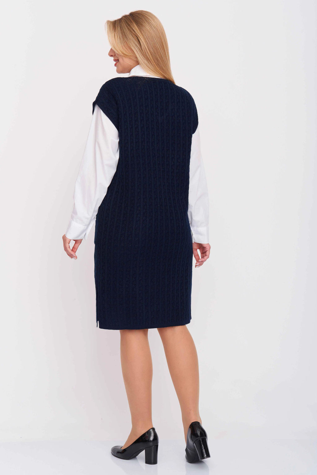 ЗЛАТА Платье 3-673/синий