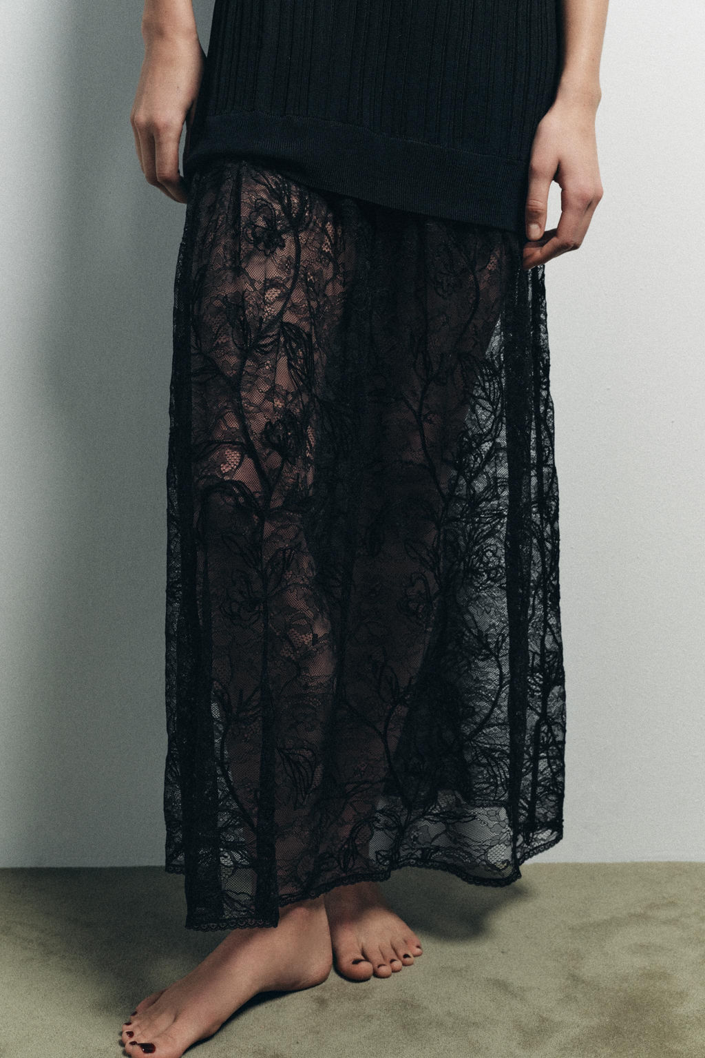 KNIT LACE DRESS - Zara фото 2