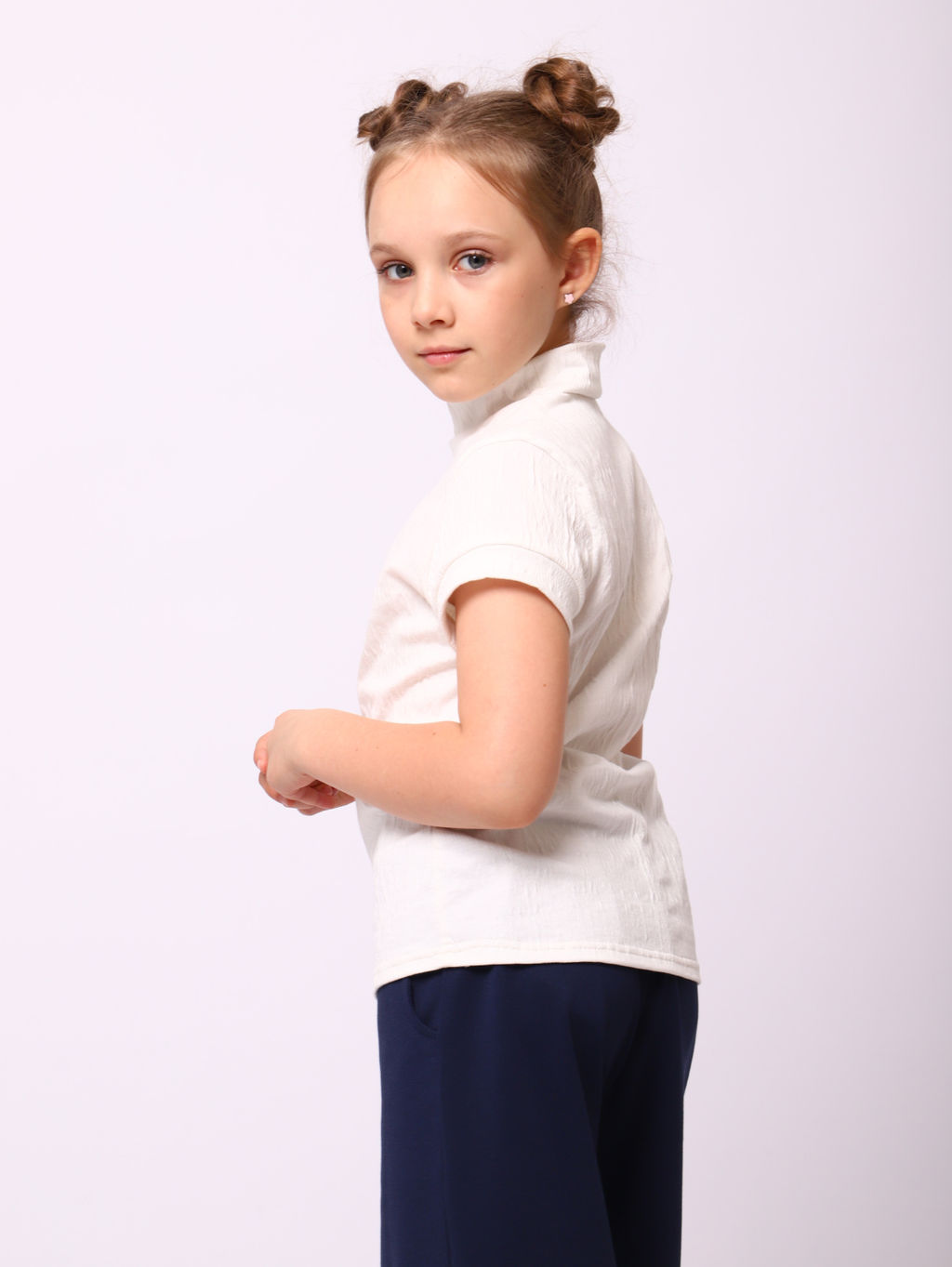 Блузка "Рита" молочный