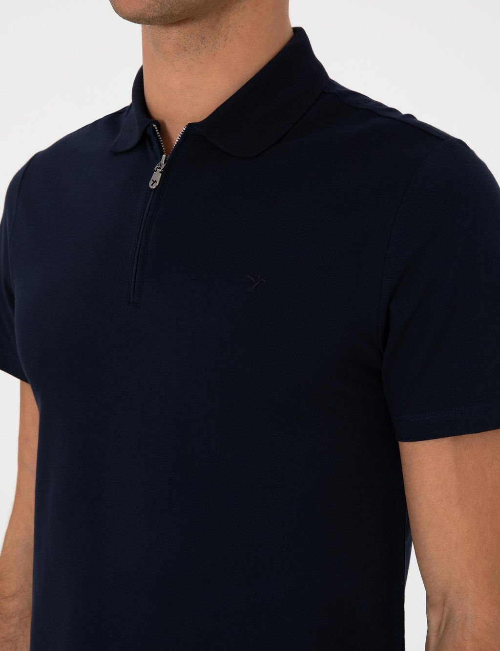 Lacivert Slim Fit Ti__rt - Cacharel фото 7