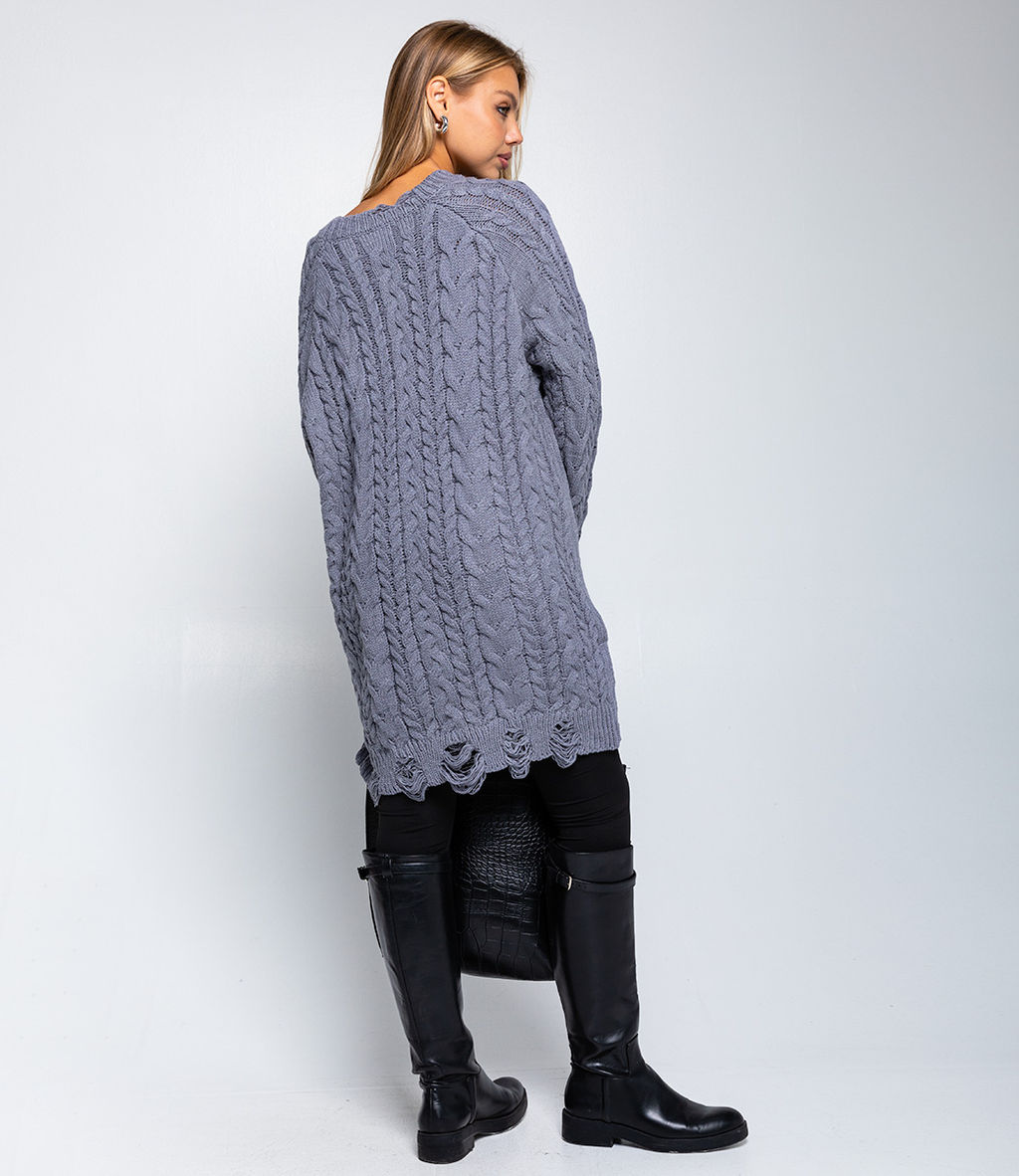 Джемпер #КТ853 (2), серый