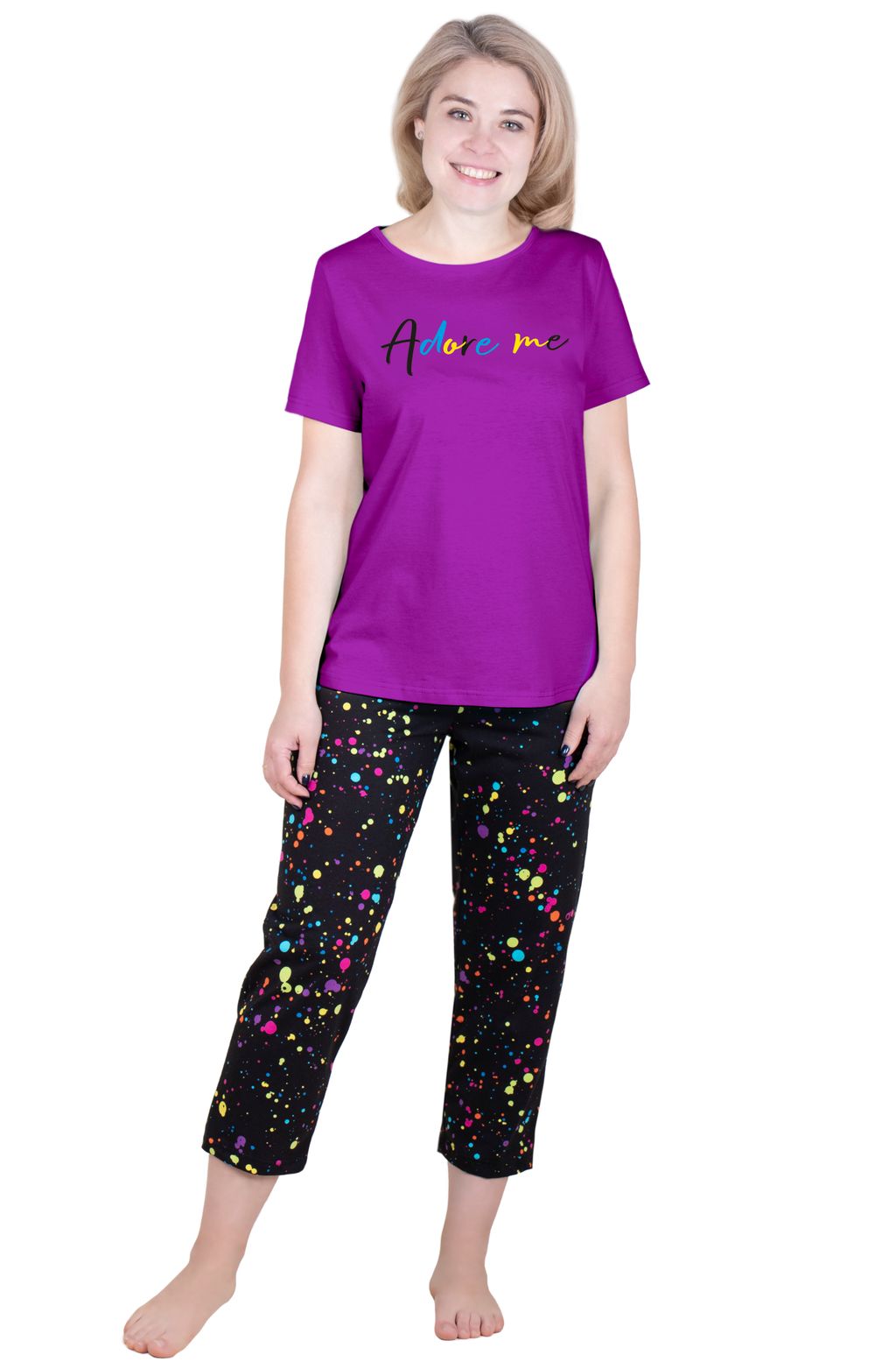 Пижама Галактика П-188А (44-62) кулирка - Лотос фото 17