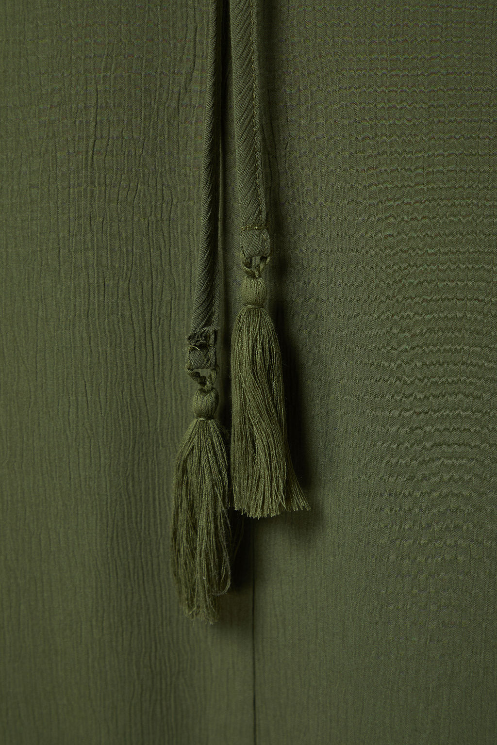 TRENDYOLMILLA Kahverengi Midi Dokuma S?rt Dekolteli Plaj Elbisesi TBESS22EL0727  фото 15