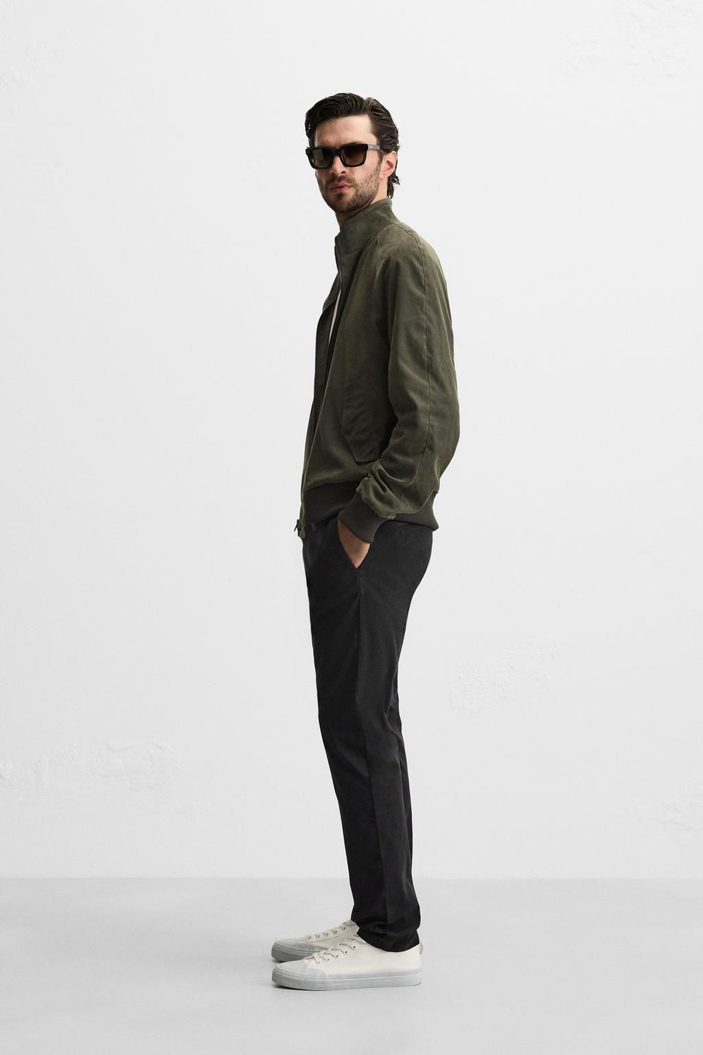 SKINNY FIT CHINO TROUSERS - Zara фото 39