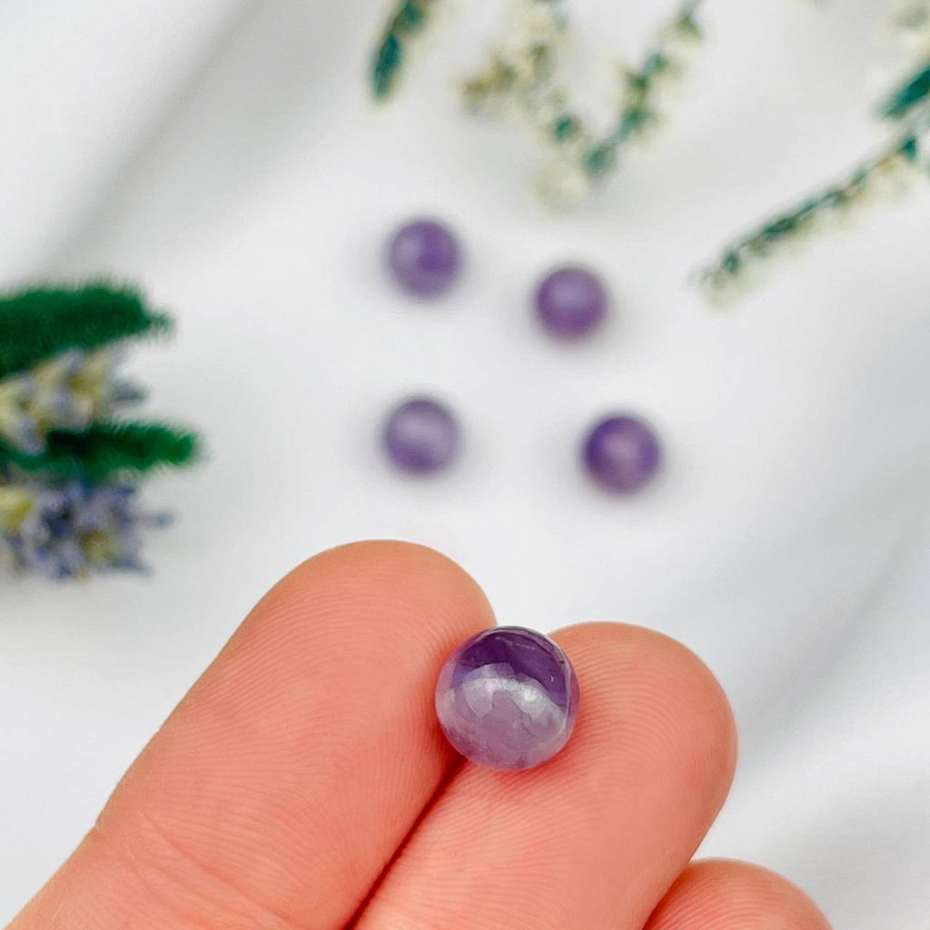 Бусины для украшений из Аметиста (5 шт)