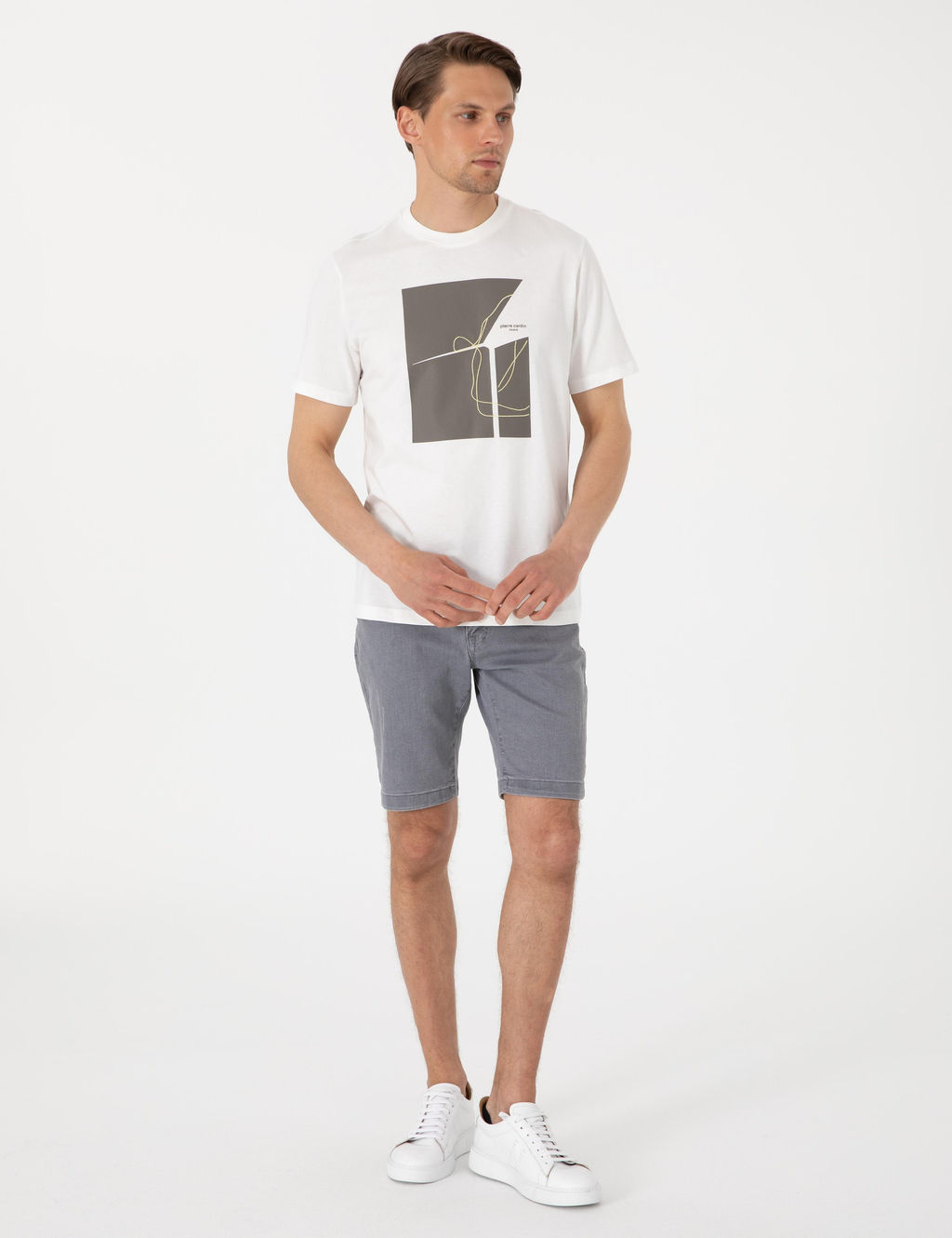 Ekru Regular Fit Ti__rt - Pierre cardin фото 4