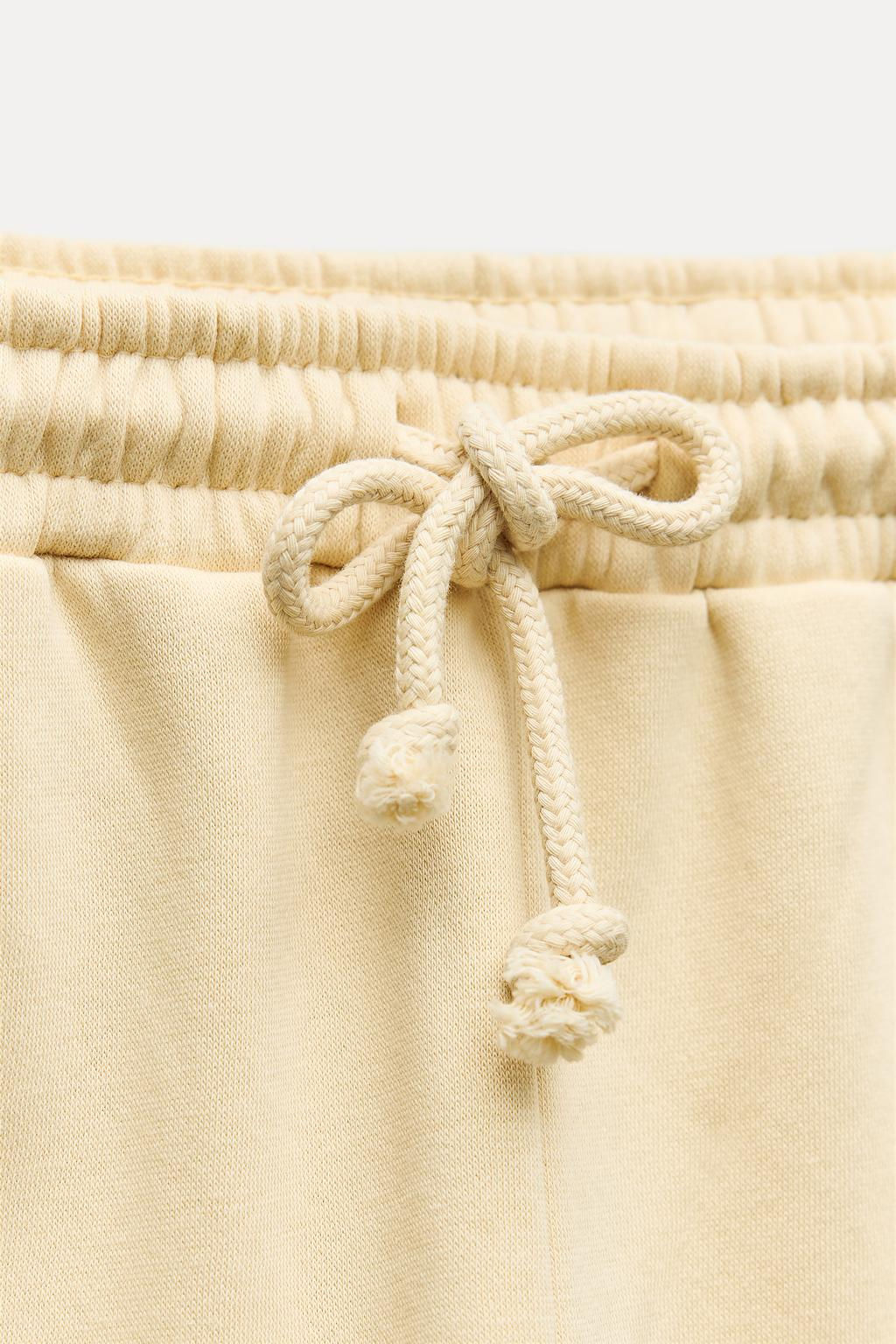 STRAIGHT PLUSH TROUSERS - Zara фото 17