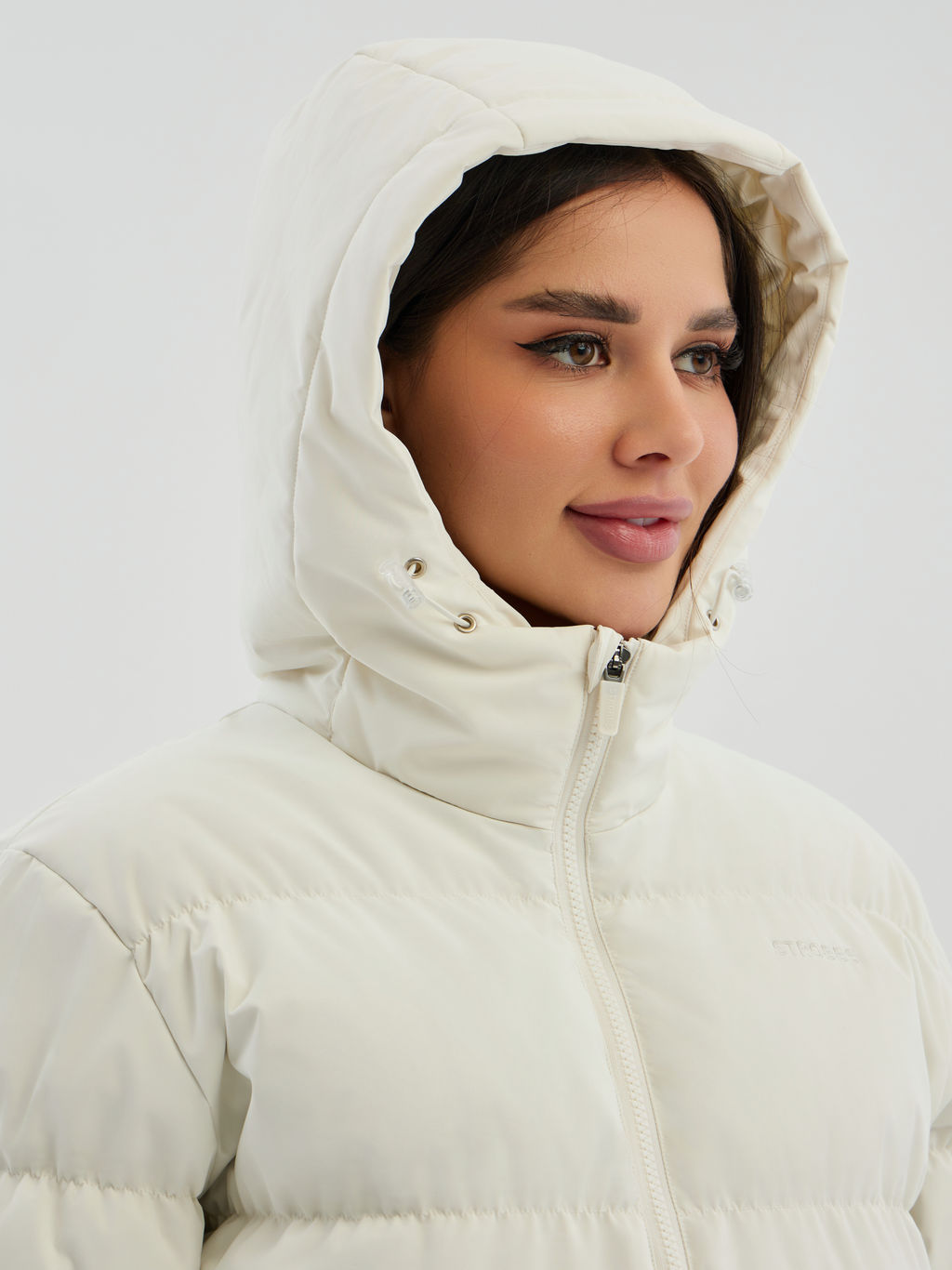 T3330-6 Пуховик стеганый