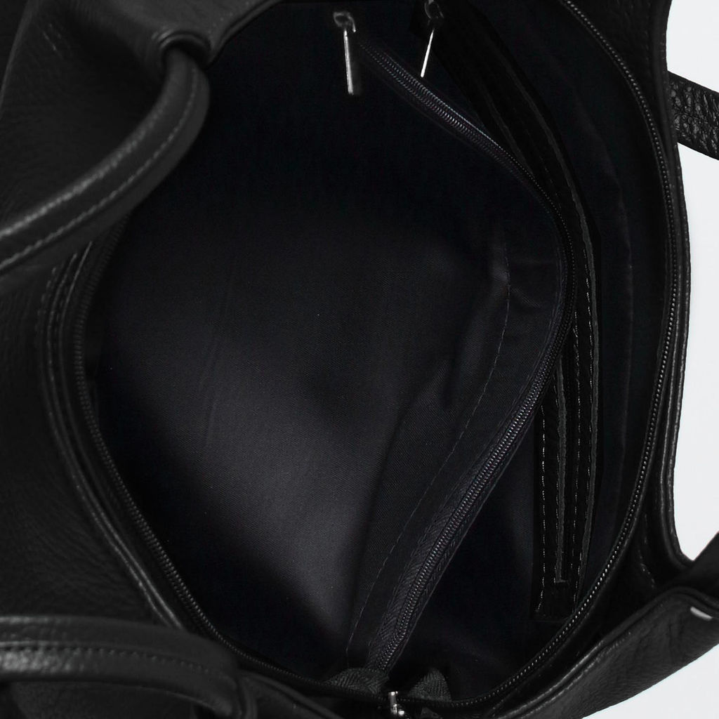 Женская кожаная сумка Richet 2535LN 811 Черный