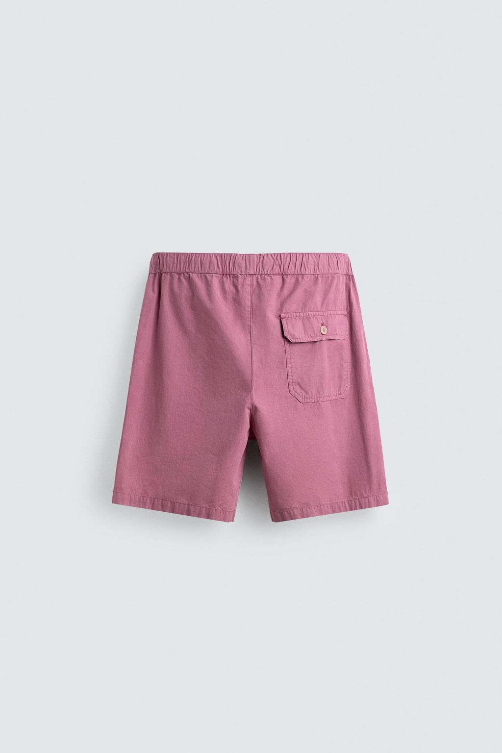 BERMUDA LAVADA REGULAR FIT / Rosa