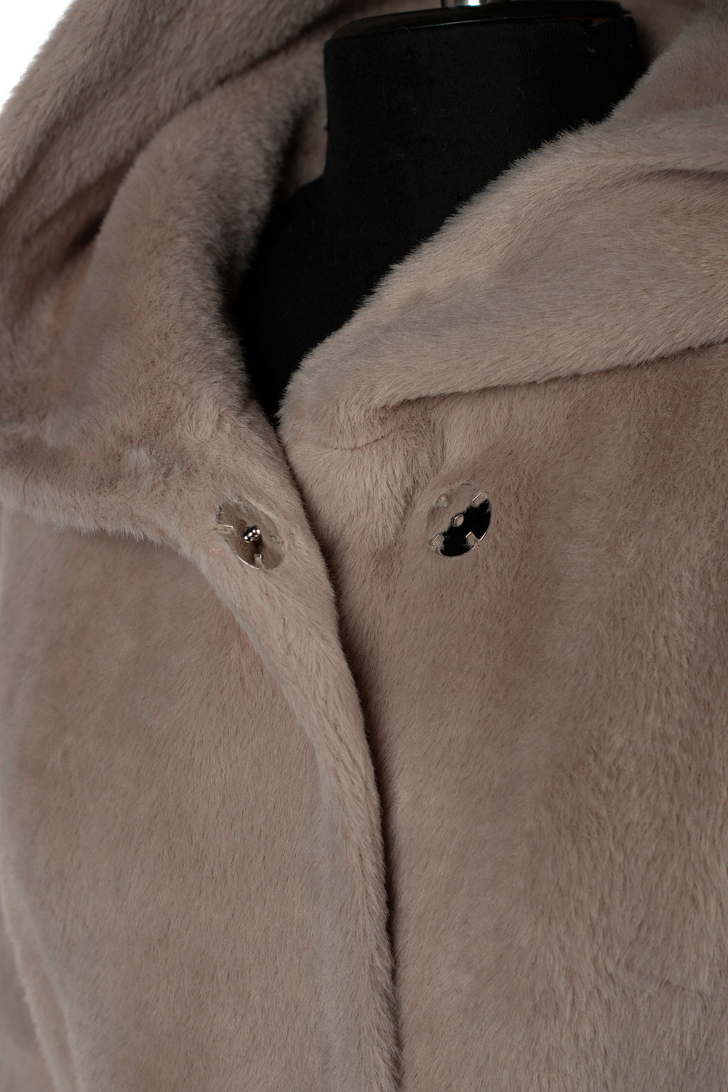 в составе 60% шерсти Пальто женское утепленное (пояс) - El podio фото 6