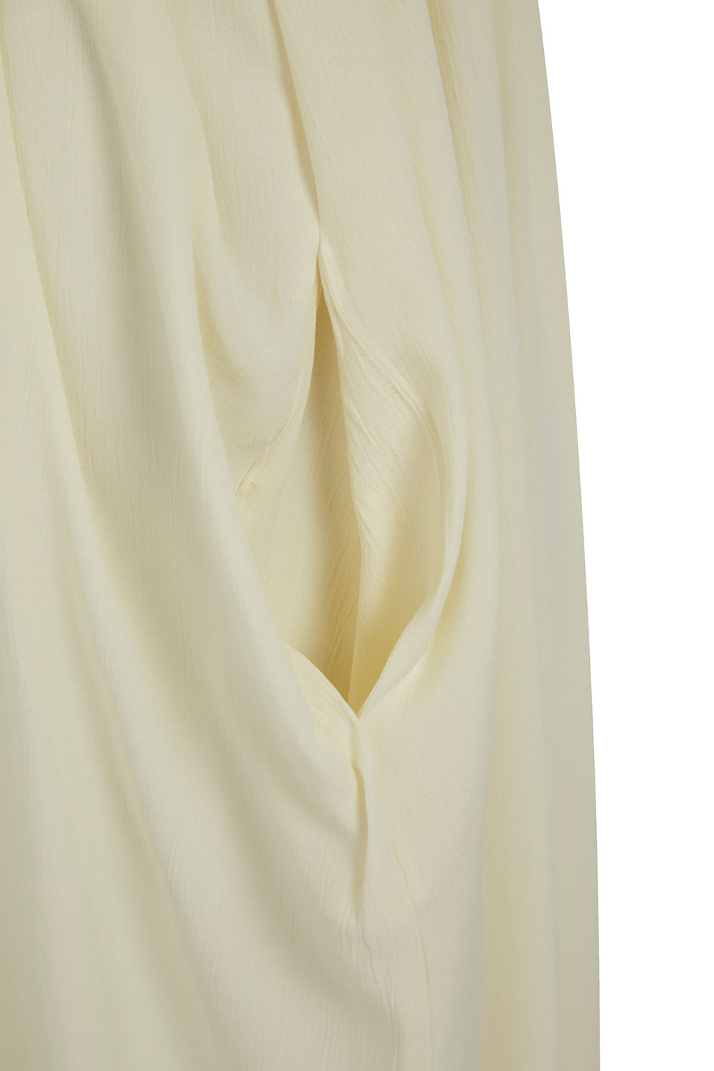 Bej Dokuma Buzgulu Maxi Plaj Elbise TBESS25EL00086