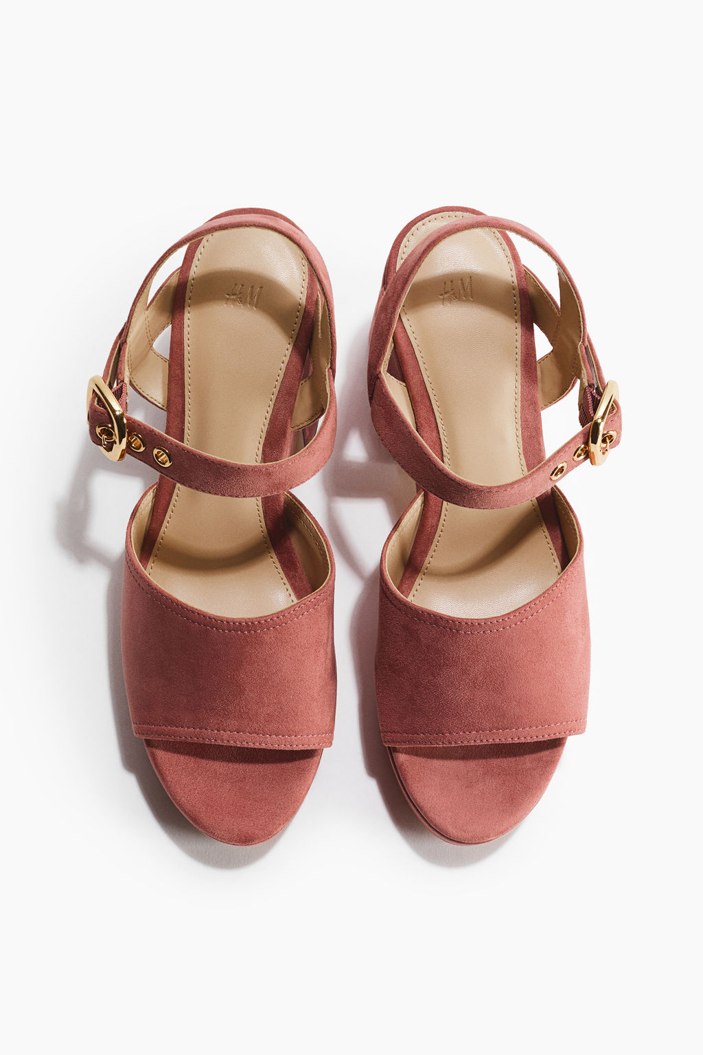 Sandalias de plataforma con tac?n de bloque - H&m фото 5