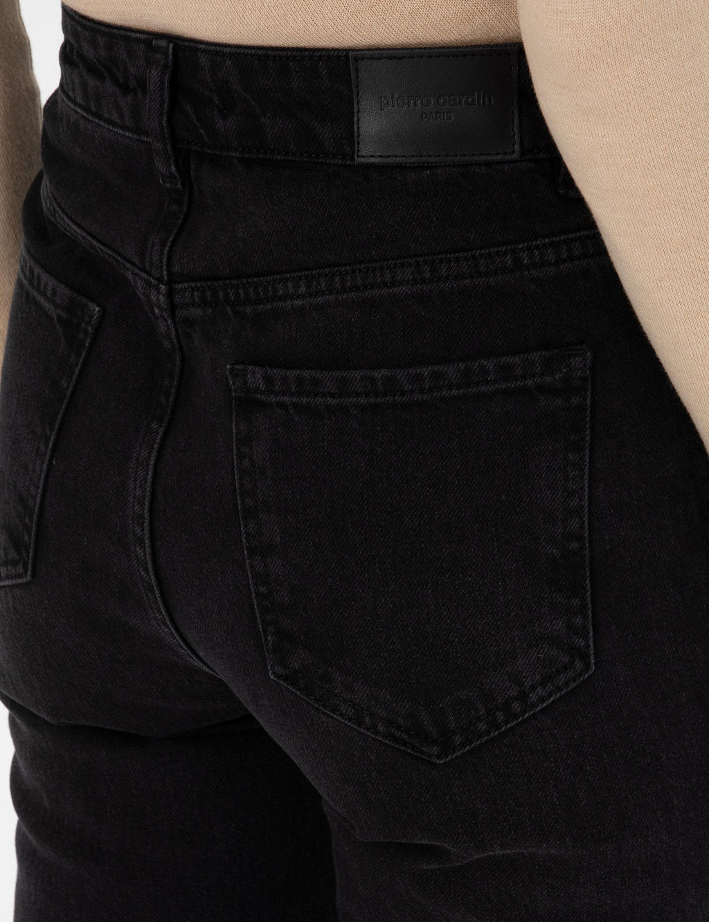 Siyah Straight Fit Jean Pantolon - Pierre cardin фото 6