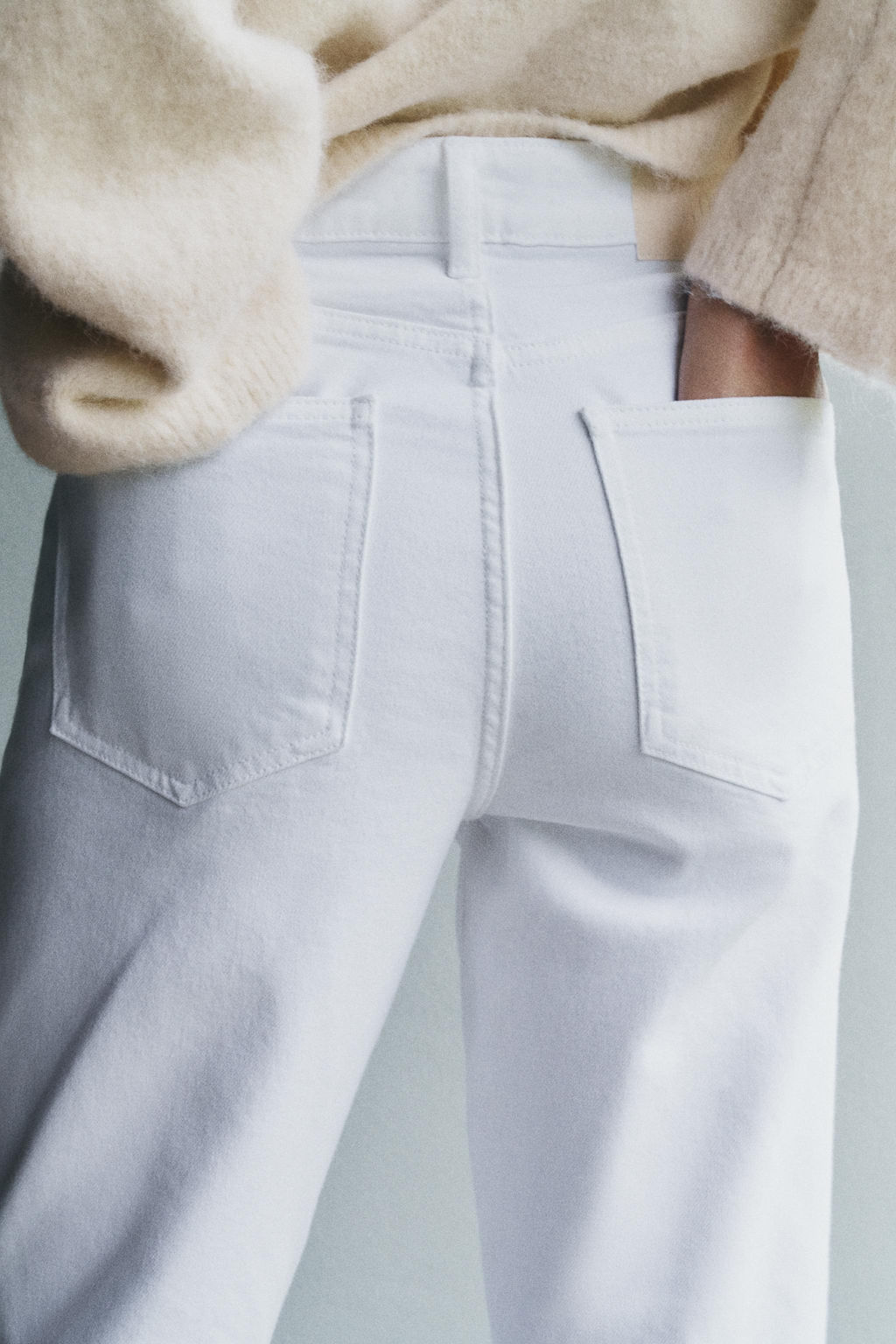 Z.01 HIGH-WAIST MOM FIT JEANS - Zara фото 4
