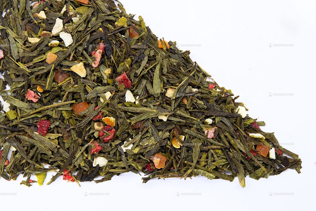 Зеленый ароматизированный чай GRUNBERG LITE  Соблазн Казановы   фото 3