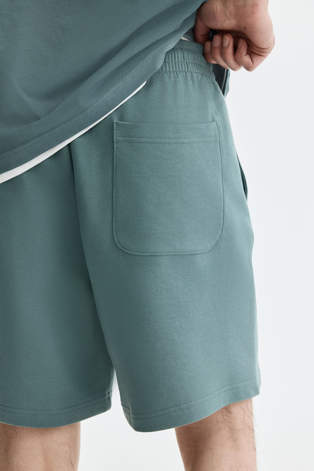Pantal?n corto en sudadera Regular Fit - H&m фото 8